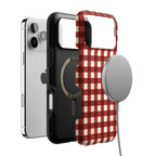 Checked Twice | Red Plaid Case