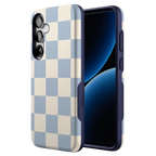 Fit Check | Light Blue Checkerboard Case