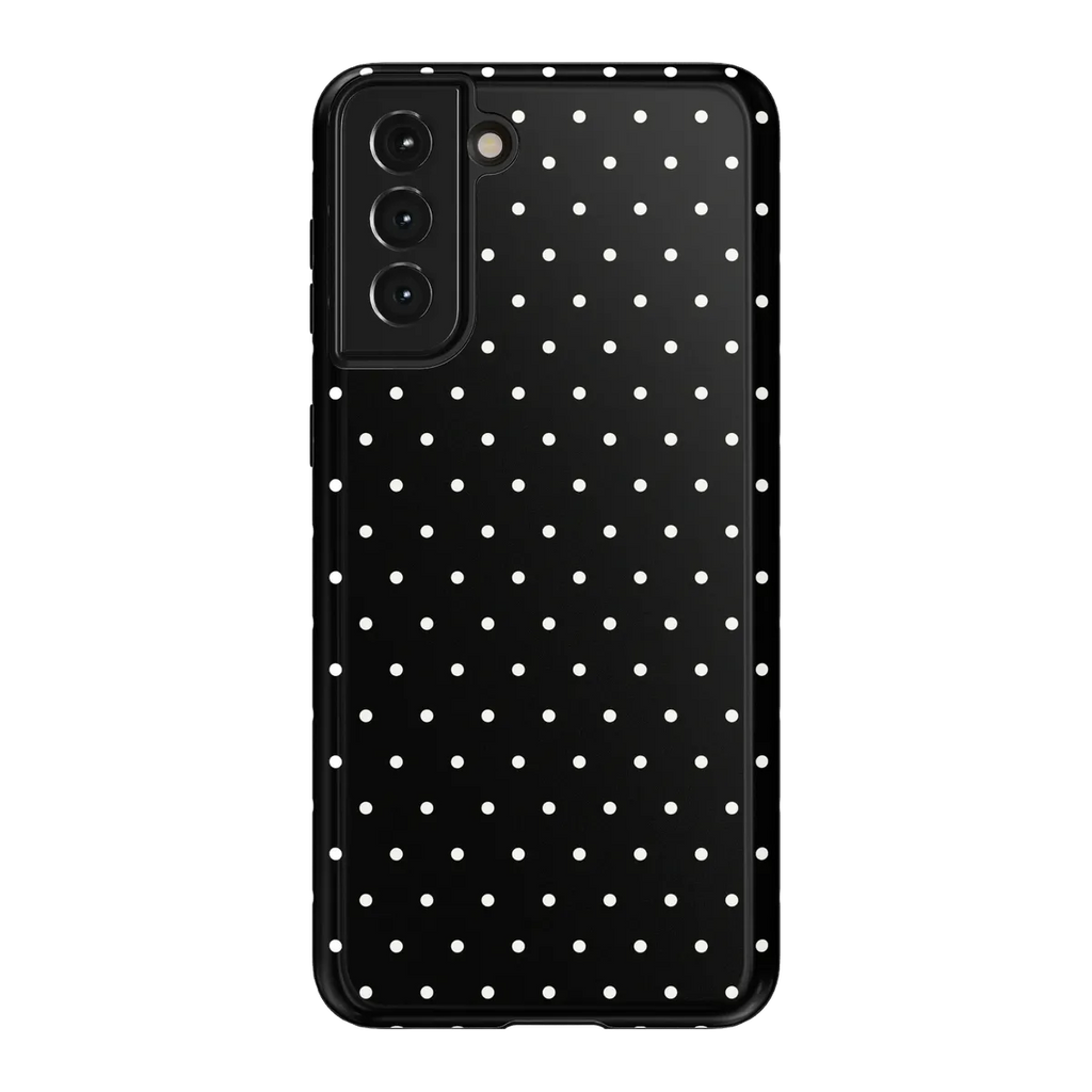 On the Dot | White Polka Dot Case