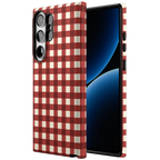 Checked Twice | Red Plaid Case