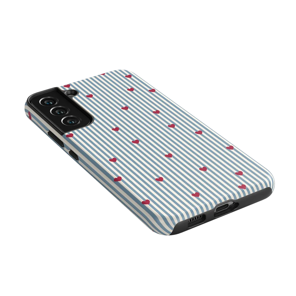 Love Lines | Blue Stripes Case