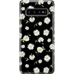 Daisy Daydream | Black Floral Samsung Case