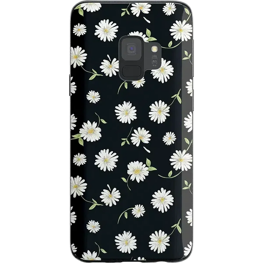 Daisy Daydream | Black Floral Samsung Case