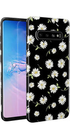 Daisy Daydream | Black Floral Samsung Case