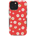 Daisy Daydream | Red Coral Floral Case