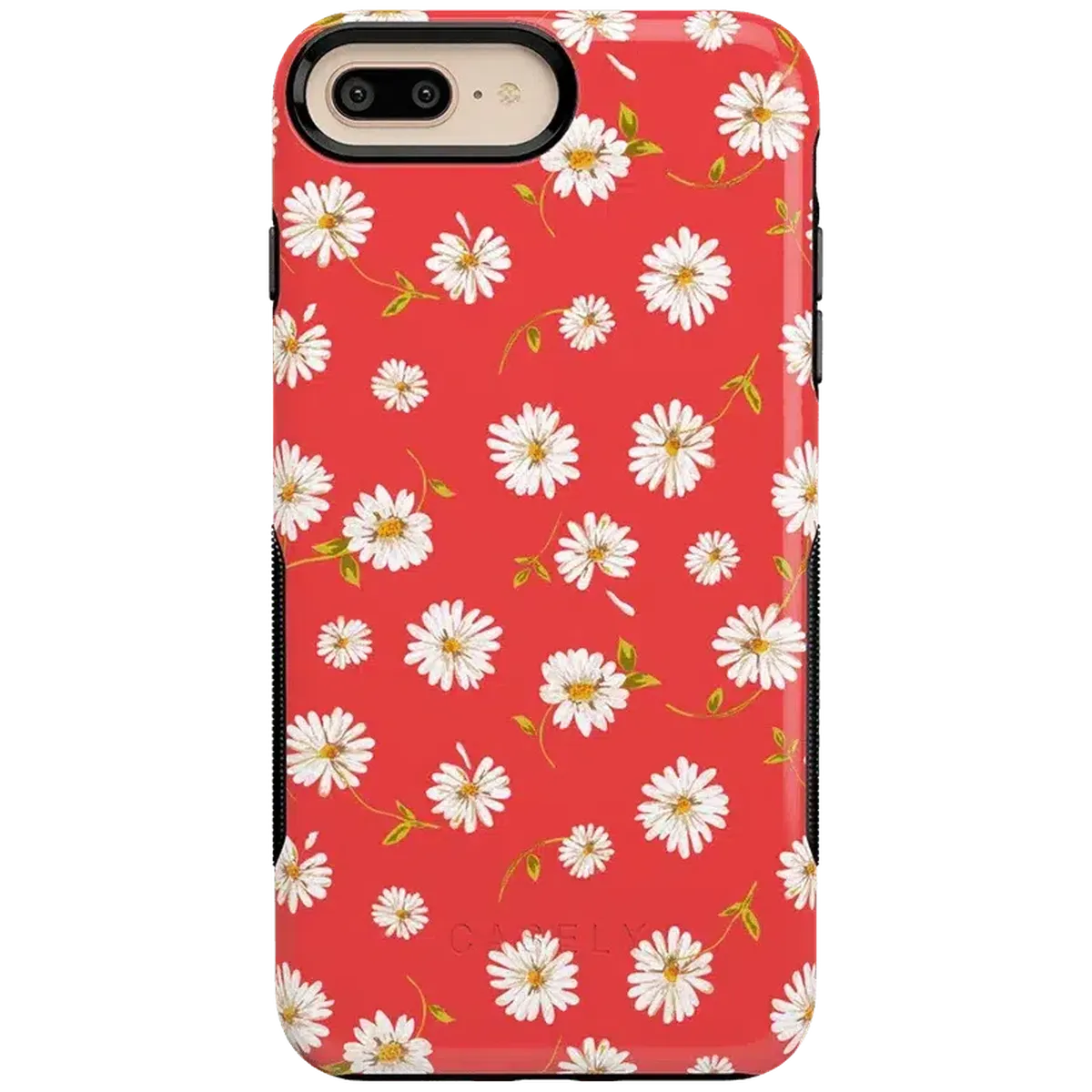 Daisy Daydream | Red Coral Floral Case