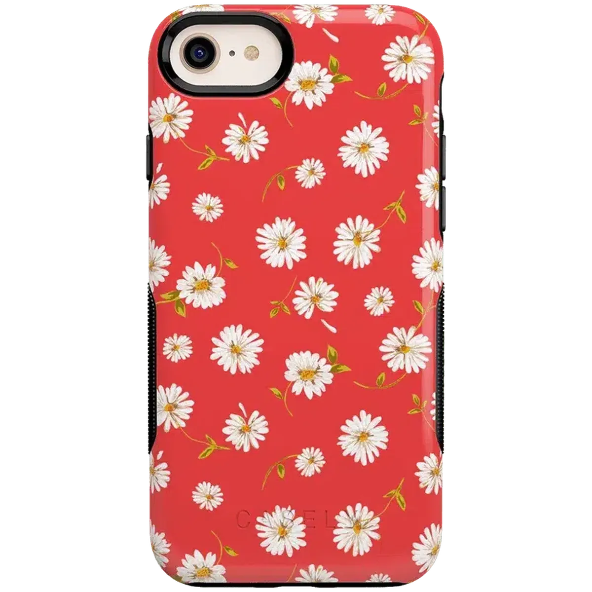 Daisy Daydream | Red Coral Floral Case