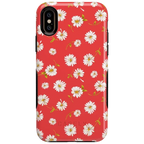 Daisy Daydream | Red Coral Floral Case