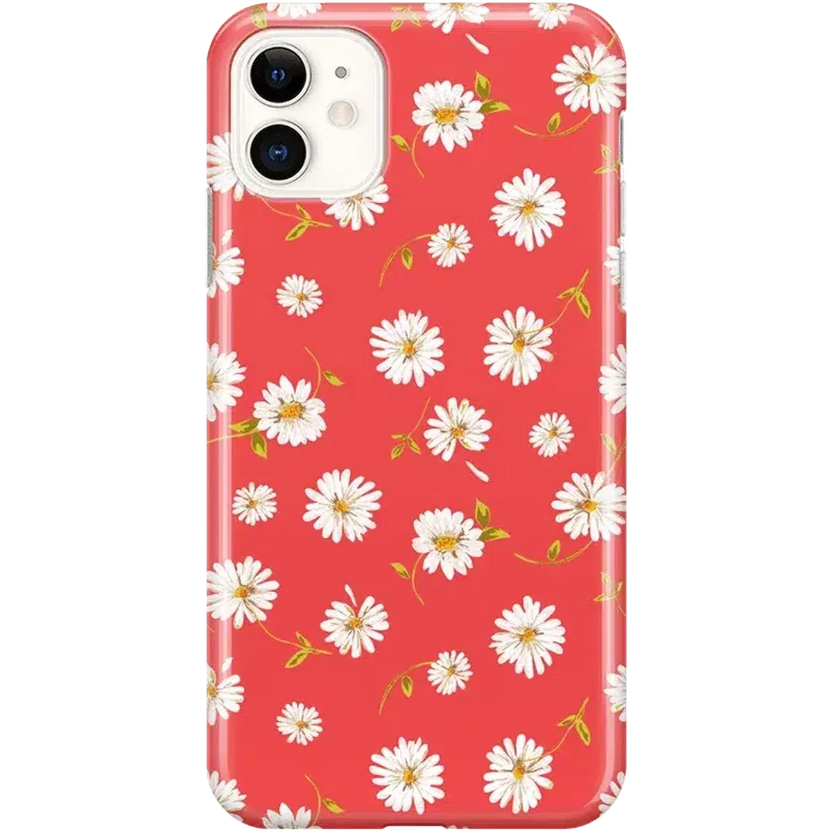 Daisy Daydream | Red Coral Floral Case