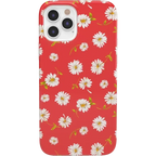 Daisy Daydream | Red Coral Floral Case