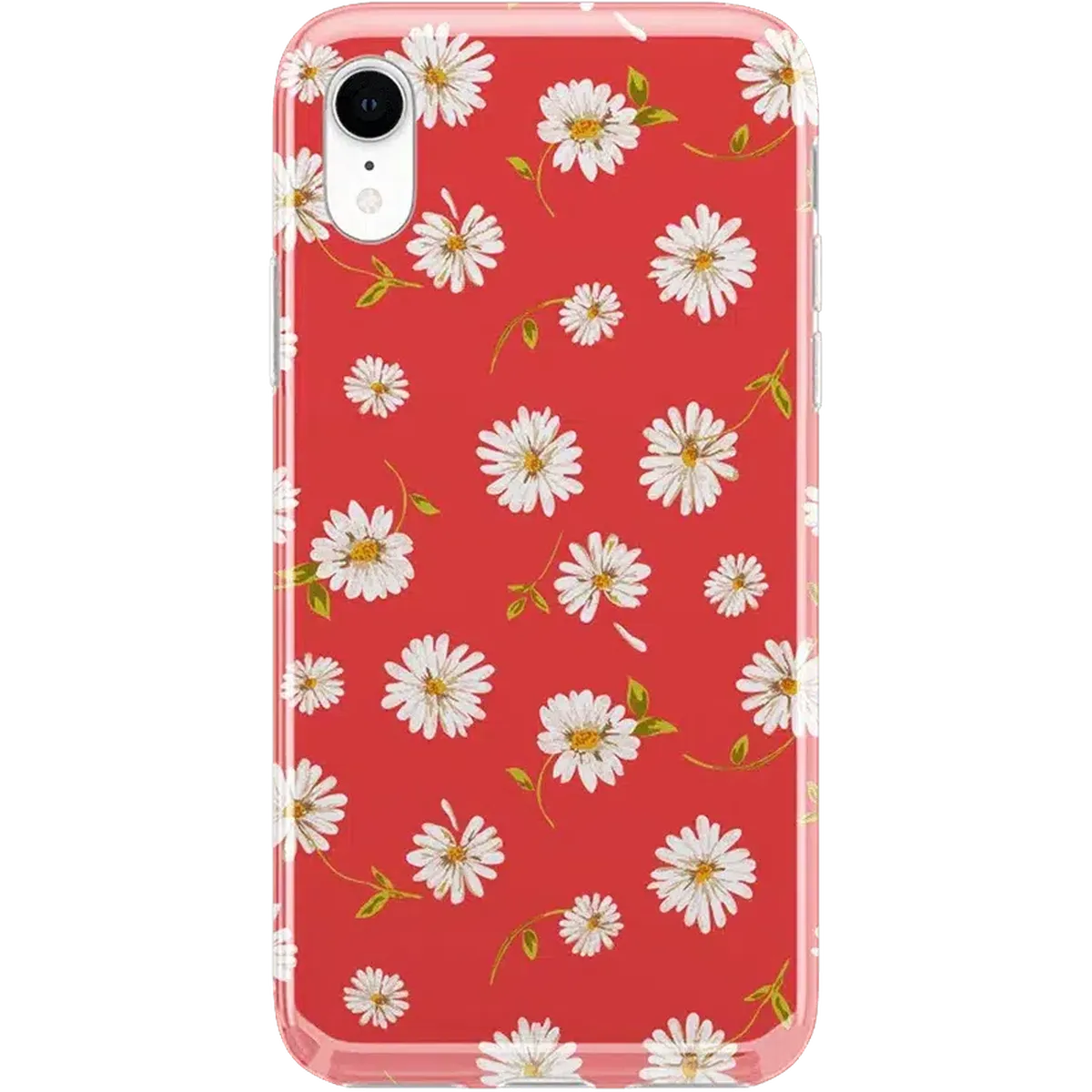 Daisy Daydream | Red Coral Floral Case
