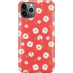 Daisy Daydream | Red Coral Floral Case