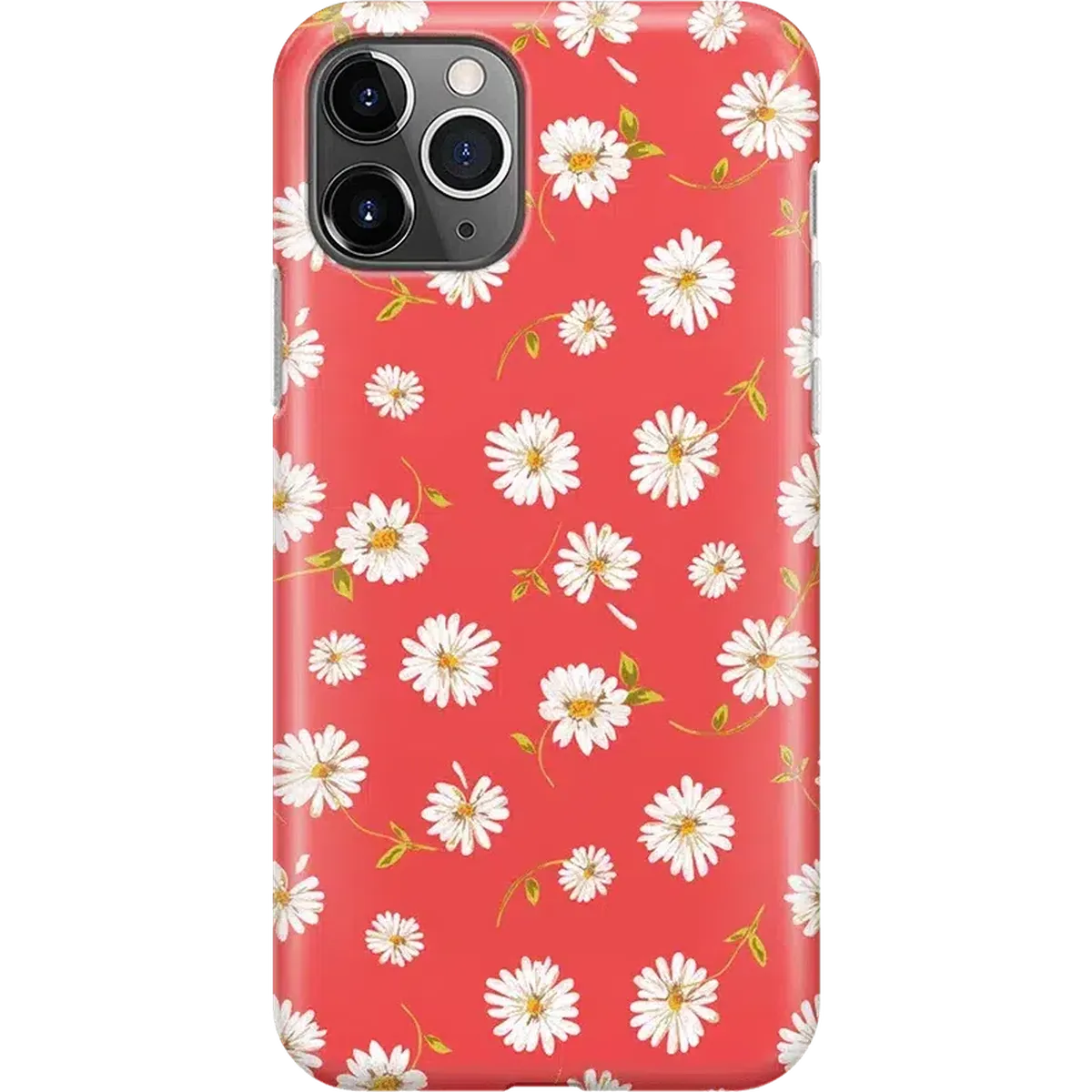 Daisy Daydream | Red Coral Floral Case