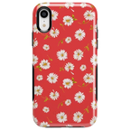 Daisy Daydream | Red Coral Floral Case