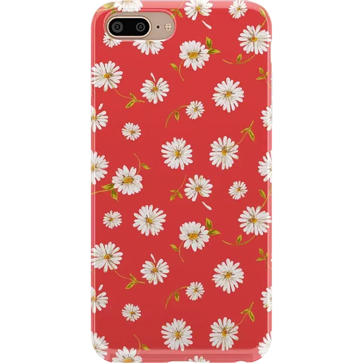 Daisy Daydream | Red Coral Floral Case