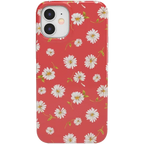 Daisy Daydream | Red Coral Floral Case