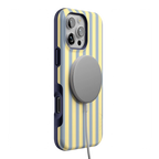 Coastline Stripes | Blue & Yellow Case