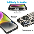 Dark Fantasy | Contrast Floral Case