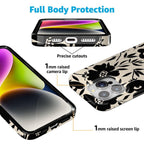 Dark Fantasy | Contrast Floral Case