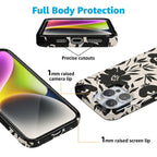 Dark Fantasy | Contrast Floral Case