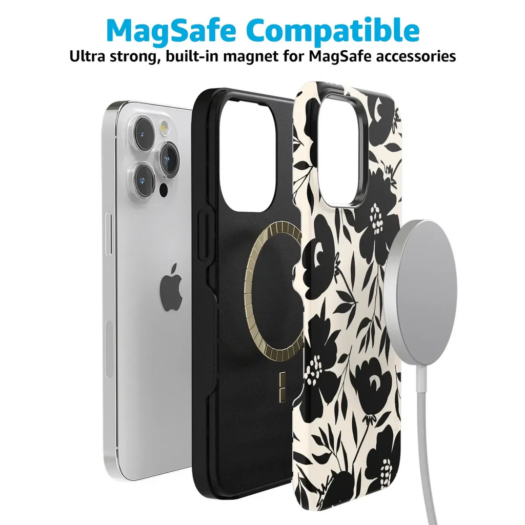 Dark Fantasy | Contrast Floral Case