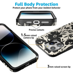 Dark Fantasy | Contrast Floral Case
