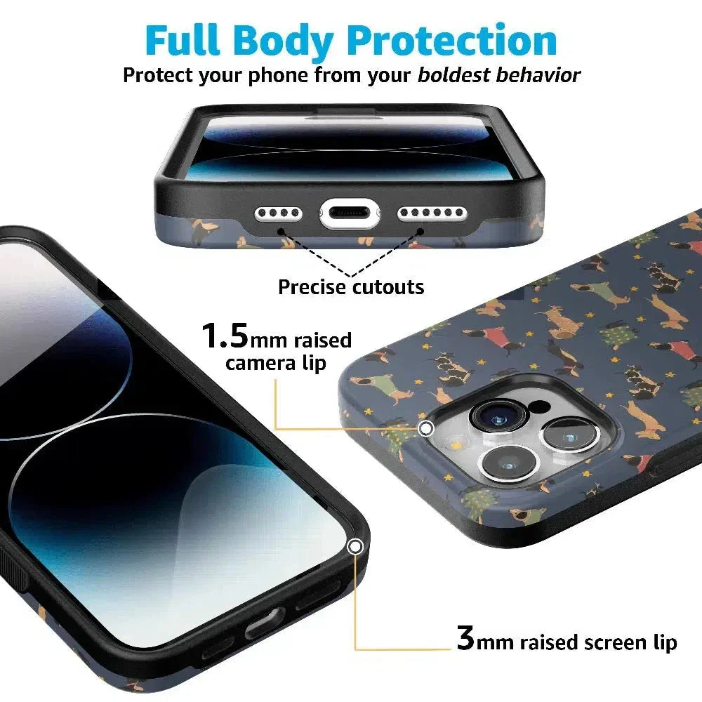 Dashing Doxies | Dachshund Dog Case