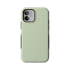 On the Dot | Green Polka Dot Case