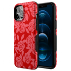 Final Rose | Red & Pink Floral Case