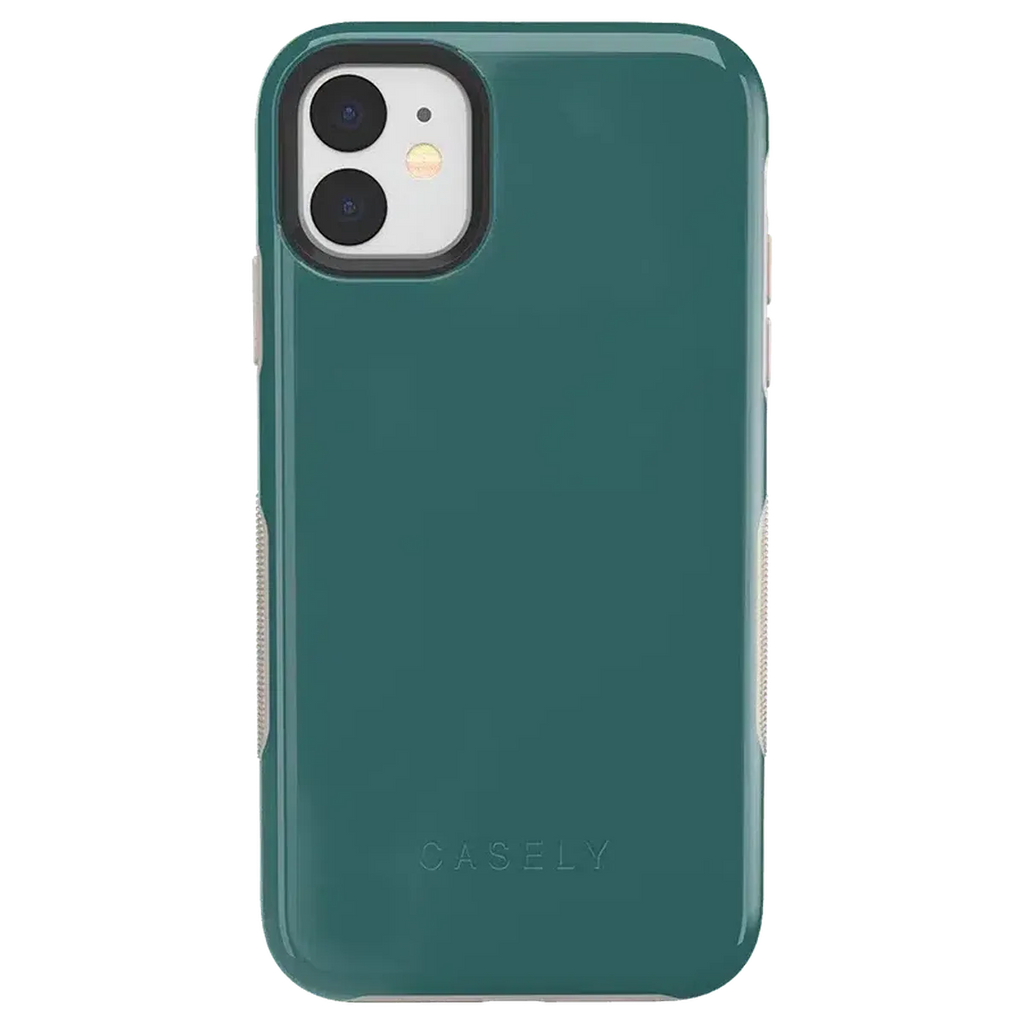 Deep Teal on Nude | Ultra-Protective Bold Case