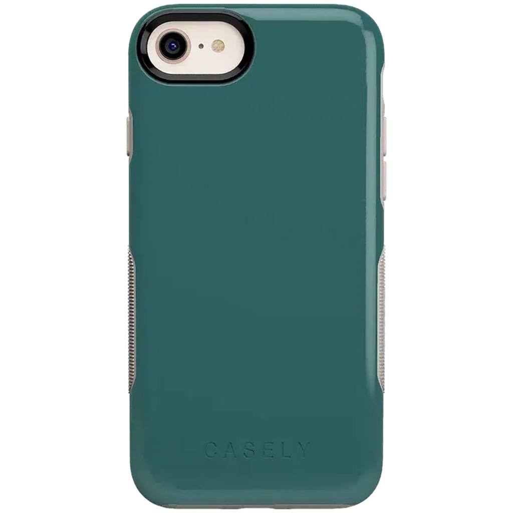 Deep Teal on Nude | Ultra-Protective Bold Case