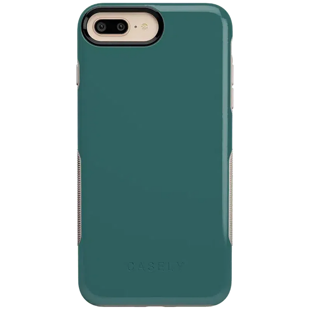 Deep Teal on Nude | Ultra-Protective Bold Case