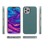 Deep Teal on Nude | Ultra-Protective Bold Case