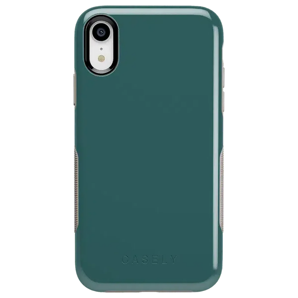 Deep Teal on Nude | Ultra-Protective Bold Case
