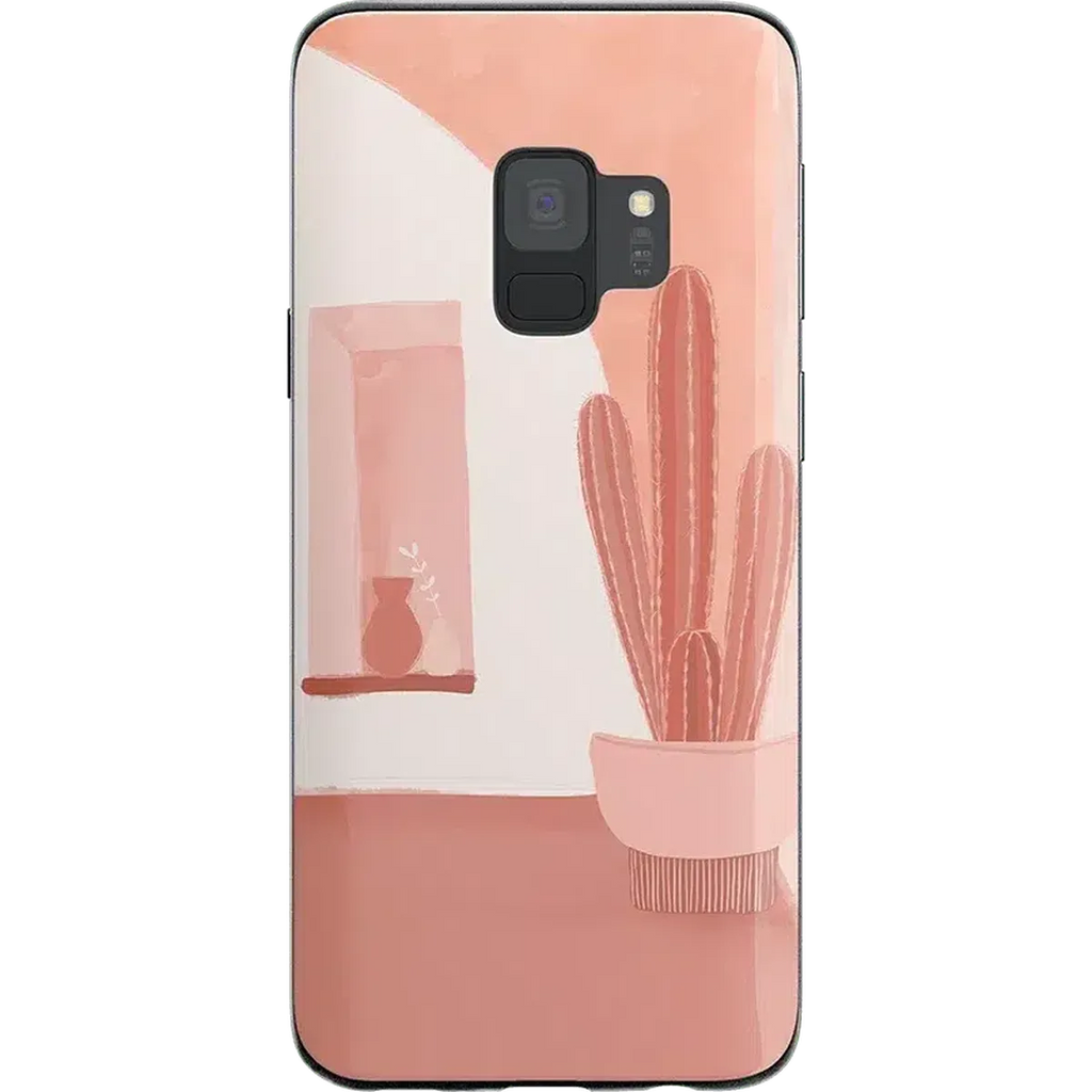 Desert Daze | Peachy Cactus Samsung Case