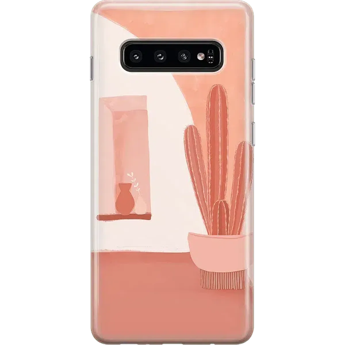 Desert Daze | Peachy Cactus Samsung Case