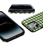 Checked Twice | Green Plaid Case