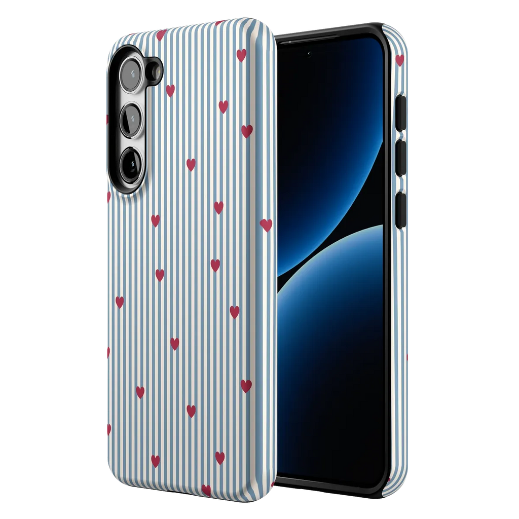 Love Lines | Blue Stripes Case