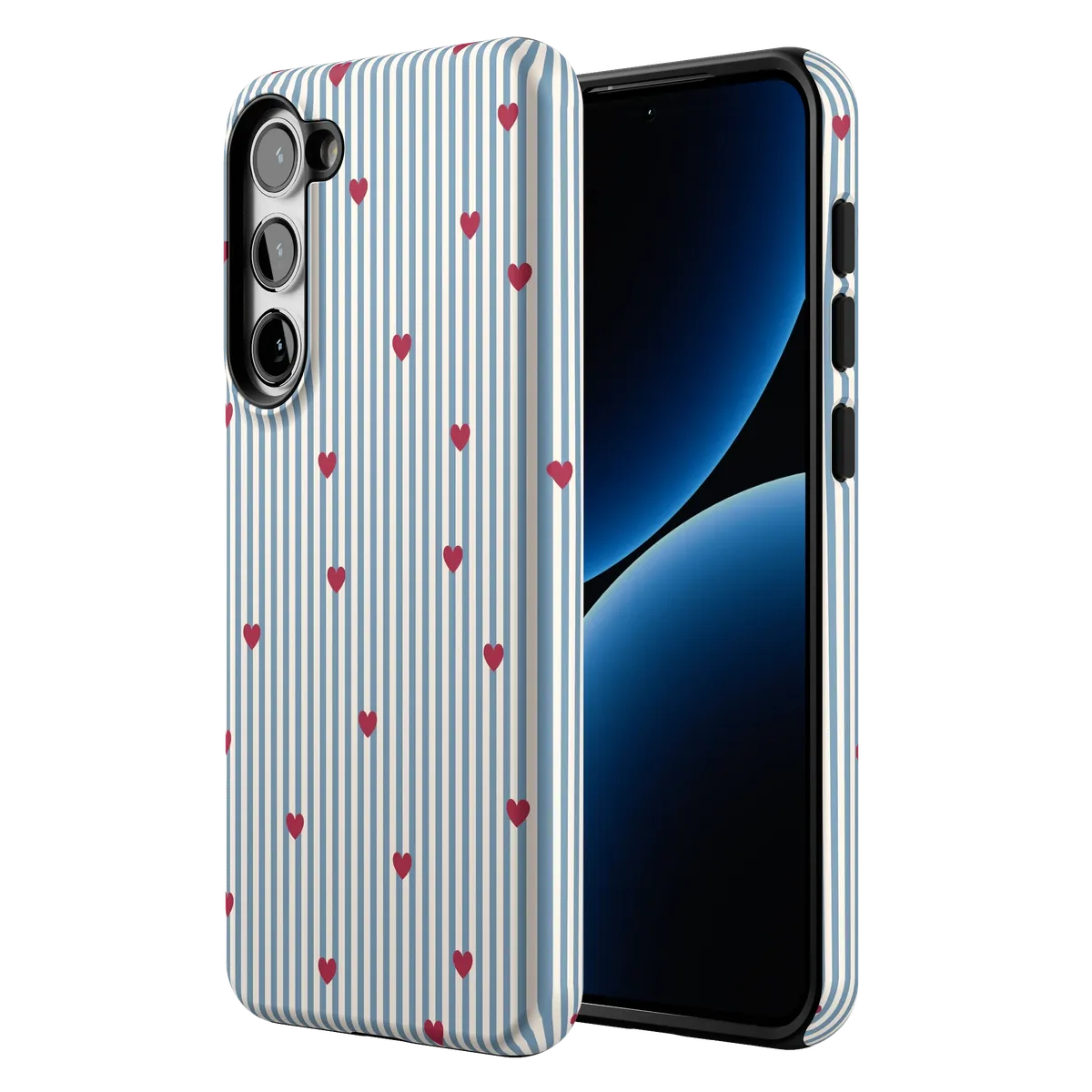Love Lines | Blue Stripes Case