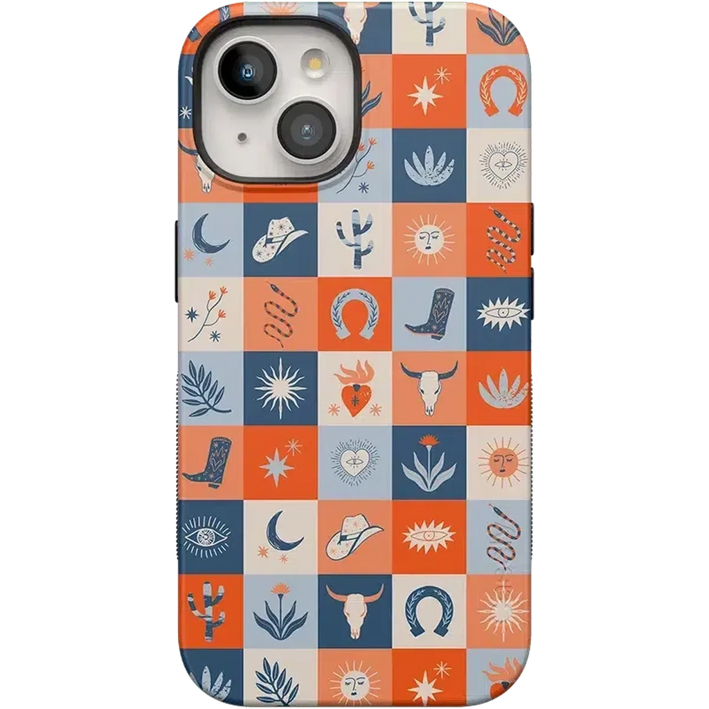 Dirt Road Chic | Western Squares Case