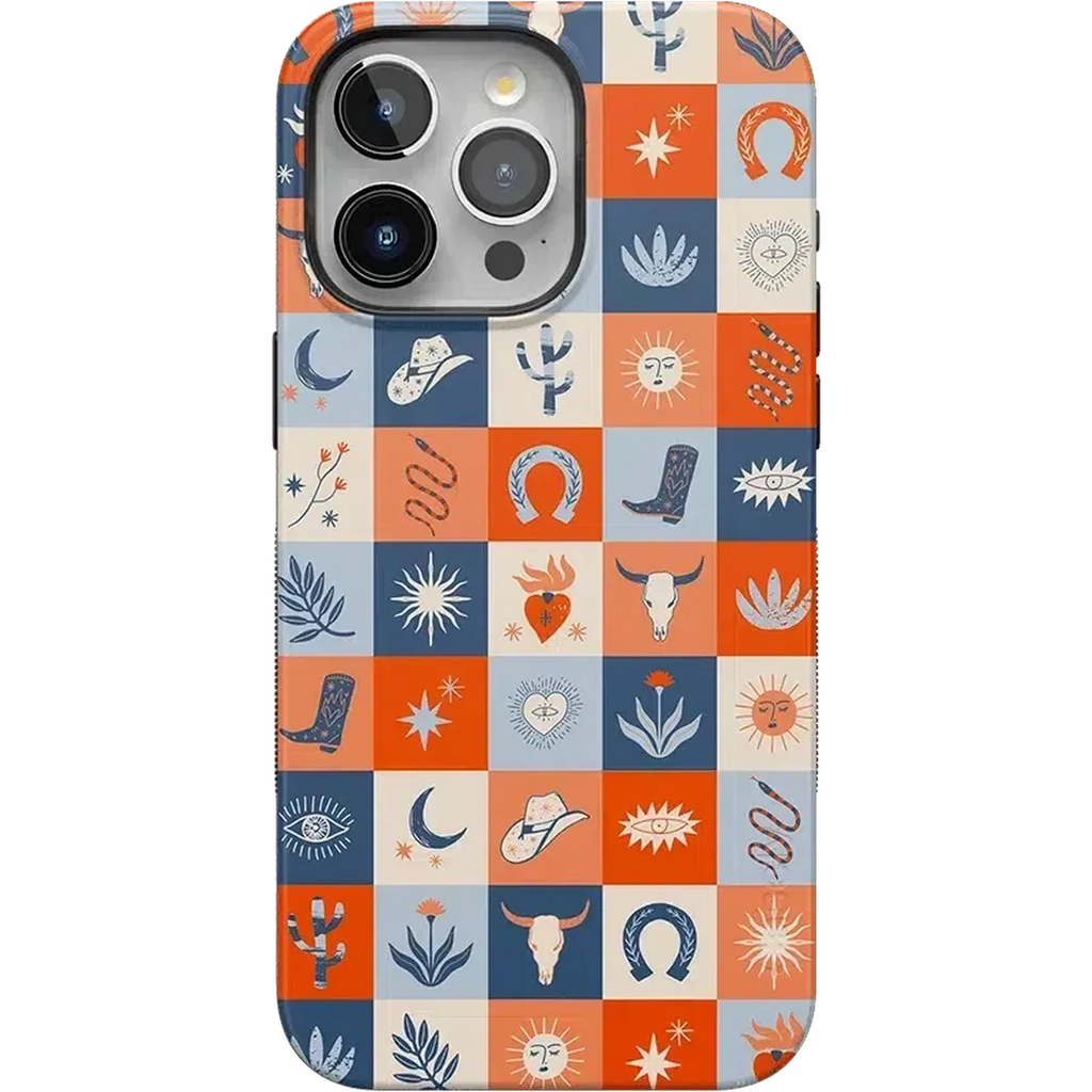 Dirt Road Chic | Western Squares Case