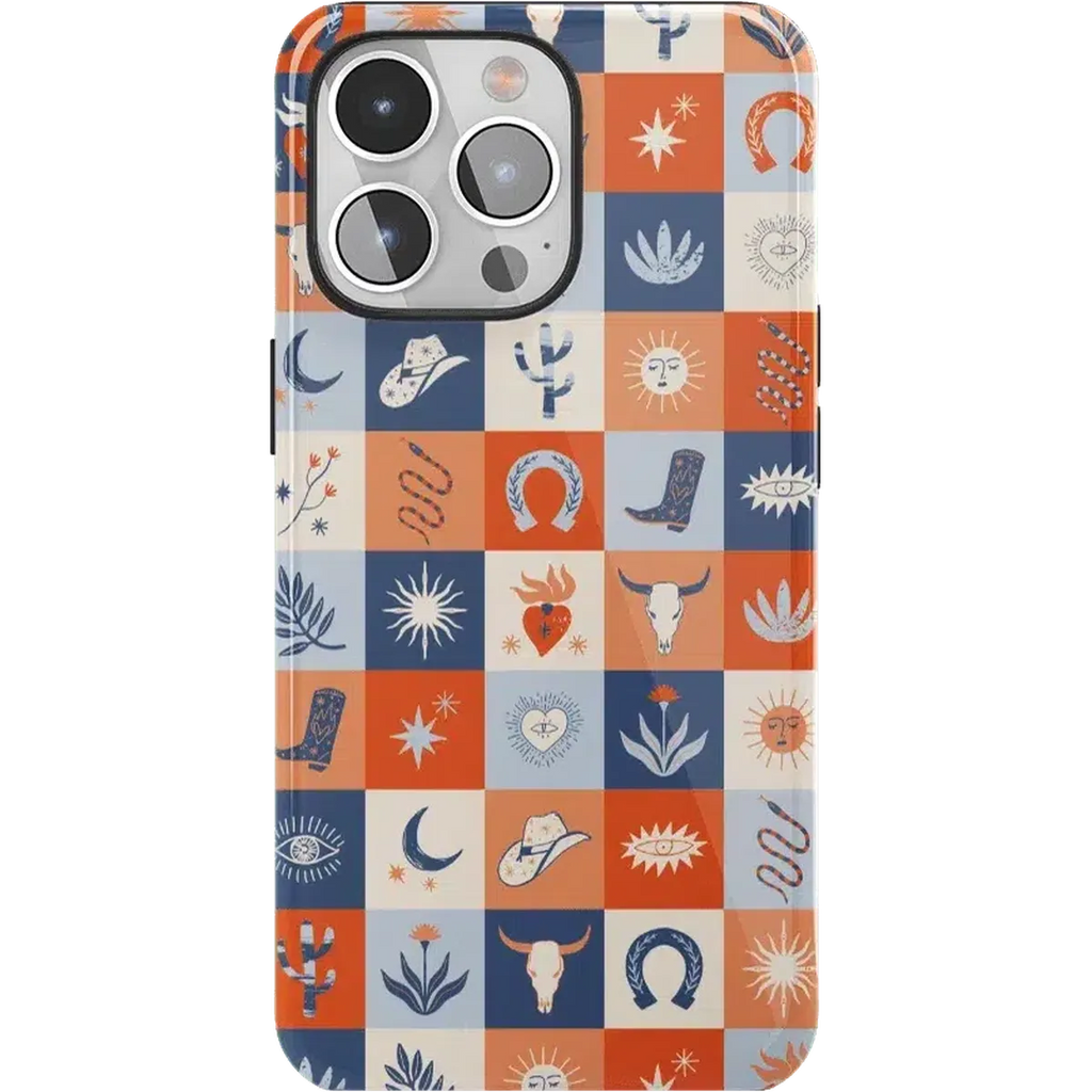 Dirt Road Chic | Western Squares Case