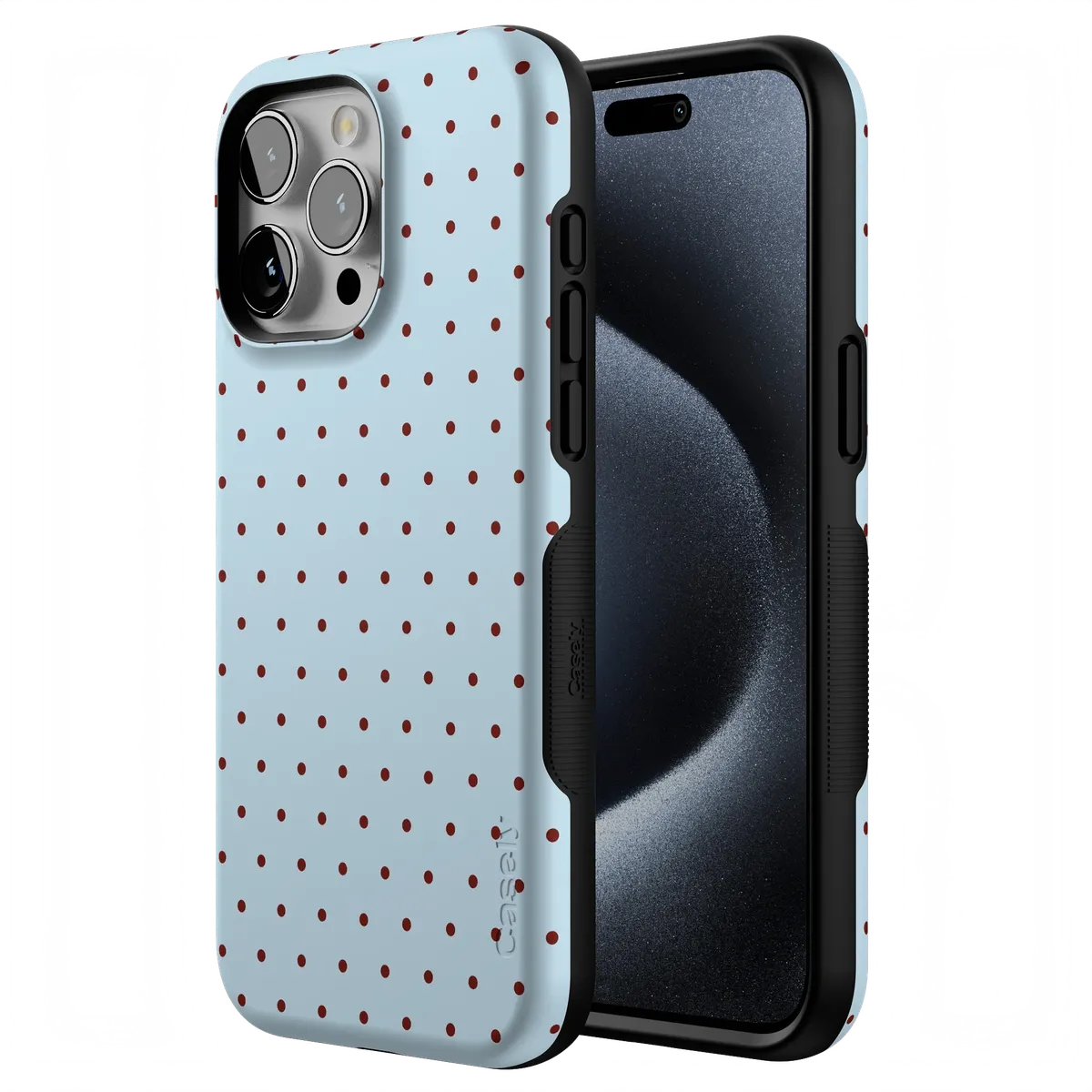On the Dot | Blue Polka Dot Case