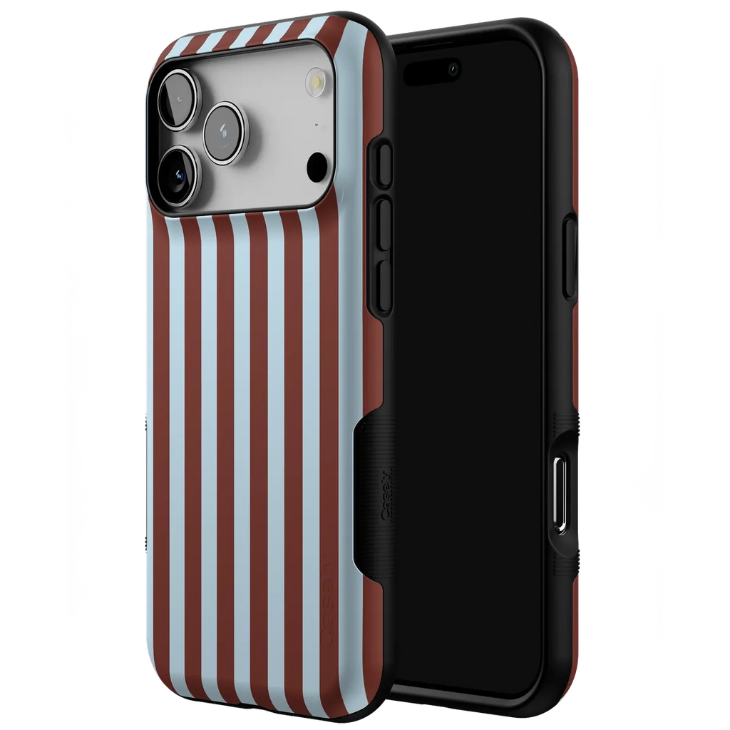 Sunday in Brooklyn | Blue Stripes Case