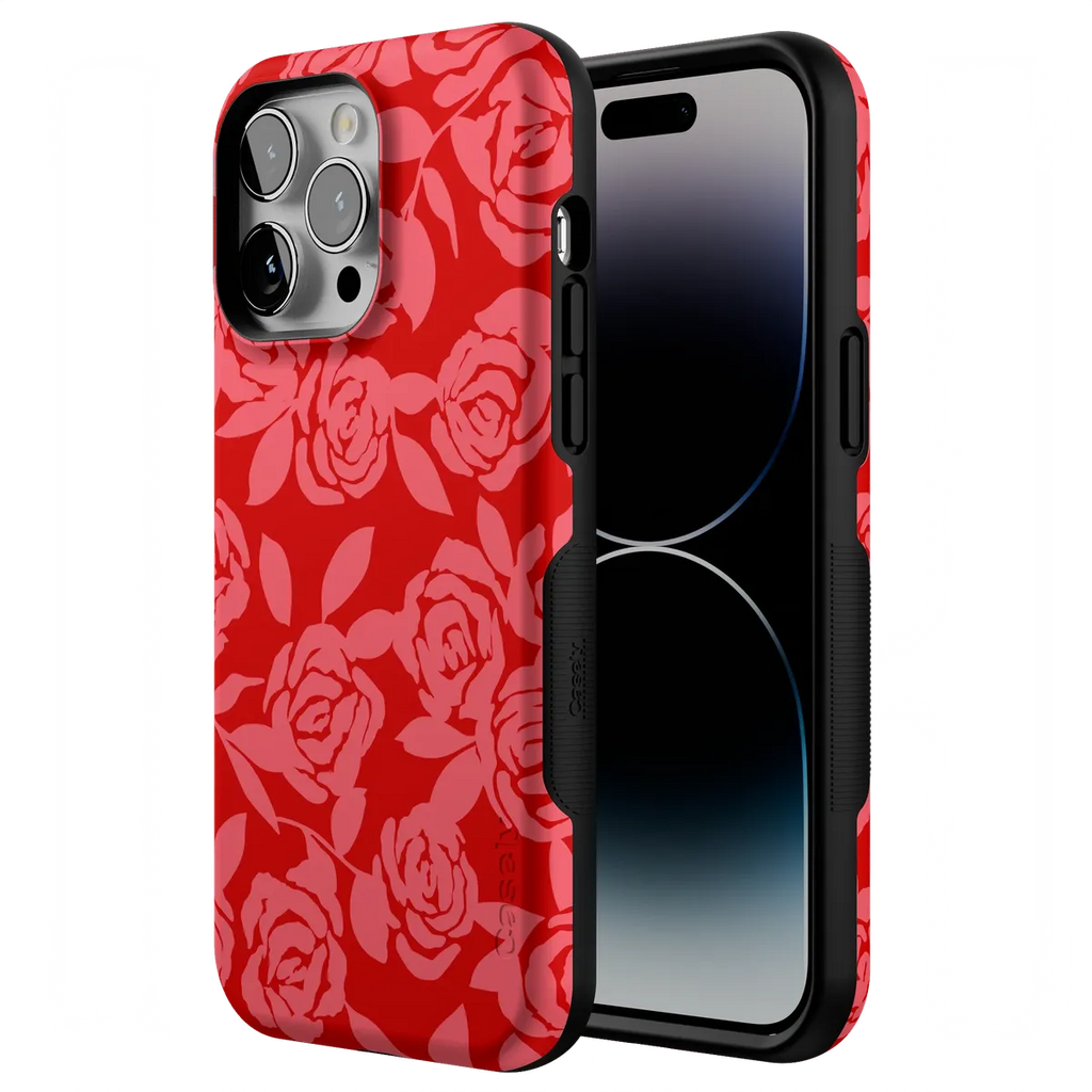 Final Rose | Red & Pink Floral Case
