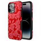 Final Rose | Red & Pink Floral Case