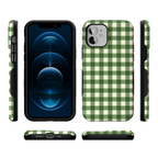 Checked Twice | Green Plaid Case