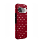 On the Dot | Maroon Polka Dot Case