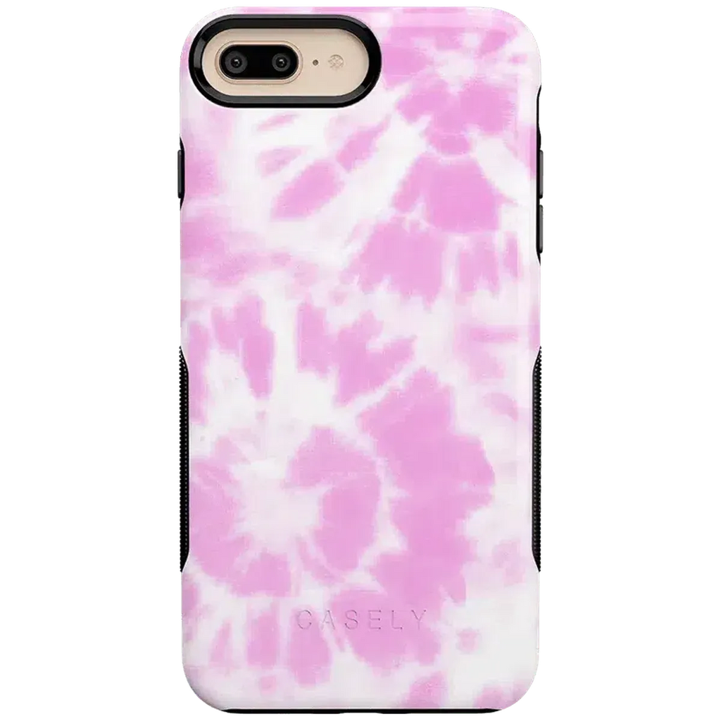 Down for Whatever | Light Pink Tie Dye Case