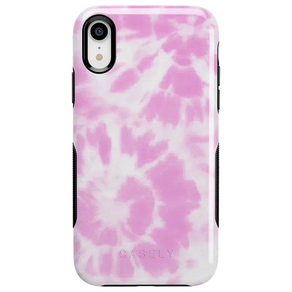 Down for Whatever | Light Pink Tie Dye Case